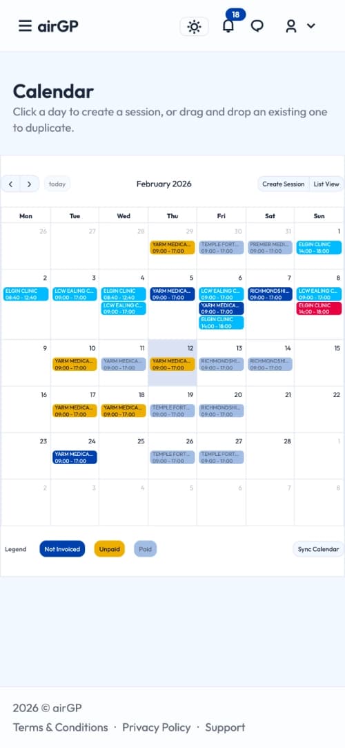 airGP platform screenshot 6